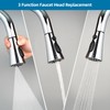 Universal Kitchen Faucet Head Replacement with 15 Adapter Kit Compatible