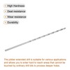 sourcing map 6.2mm Twist Drill Bits, High-Speed Steel Straight Shank