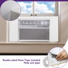 Mxclimate Full Surround Window AC Insulation Foam Side Panels for