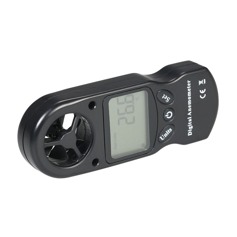 8 in 1 Handheld Digital Anemometer Wind Speed/Temperature/Humidity/Wind Chill/Heat Index/Dew