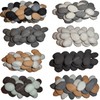 18 6 Different Colours Gas Fire Replacement Ceramic Pebbles Replacements/Bio