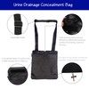Urine Drainage Concealment Bag with Internal Fixation Buckle, Post-Operative Body
