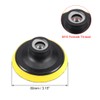 sourcingmap 3" Hook and Loop Backing Pad Sanding Polishing Backer