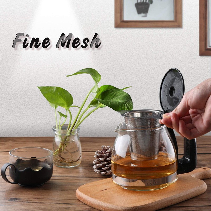 Yoassi 2 Pack Tea Infuser, 304 Stainless Steel Tea Filter