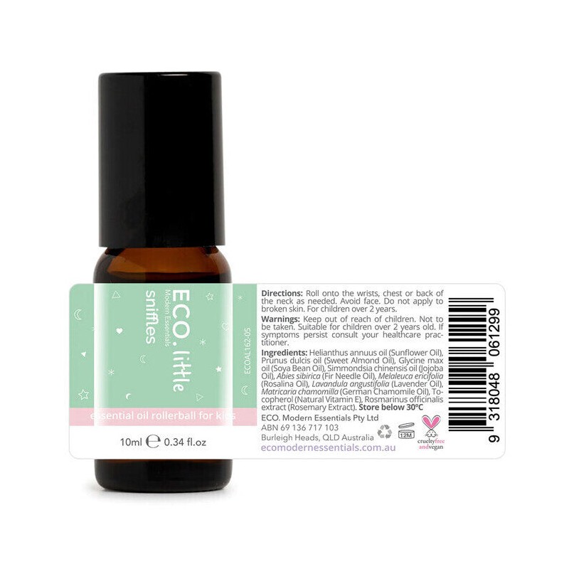 ECO. Modern Essentials Little Sniffles Essential Oil Blend, Rollerball 10ml