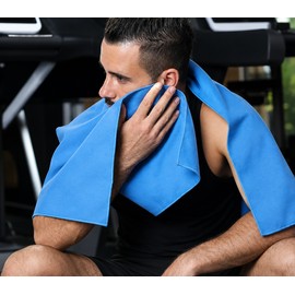 Quick-Dry Microfiber Sports Towel for Fitness – Lightweight Absorbent Towel for Gym, Travel & Outdoor Activities