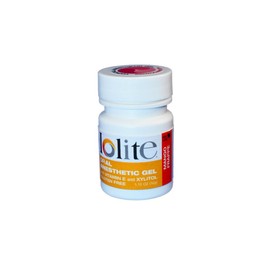IOLITE Oral Topical Gel with Xylitol and Vitamin E - Gluten Free - Relief for Canker Soars and Dental Pains (1oz, Mango Frappe)