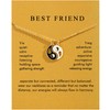 OBSUN BFF Necklace for 2 Best Friend Necklace Friendship Necklace