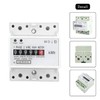 Electric Meter, 4 Phases, Calibrated Three-Current Meter, DIN Rail KWh