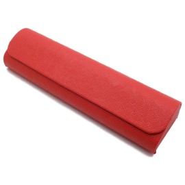 Stylish Compact Glasses Case Hard Small Size 2237, red