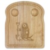 Azeeda 'Mole Digging with Shovel' Wooden Breakfast Board (WB00084719)