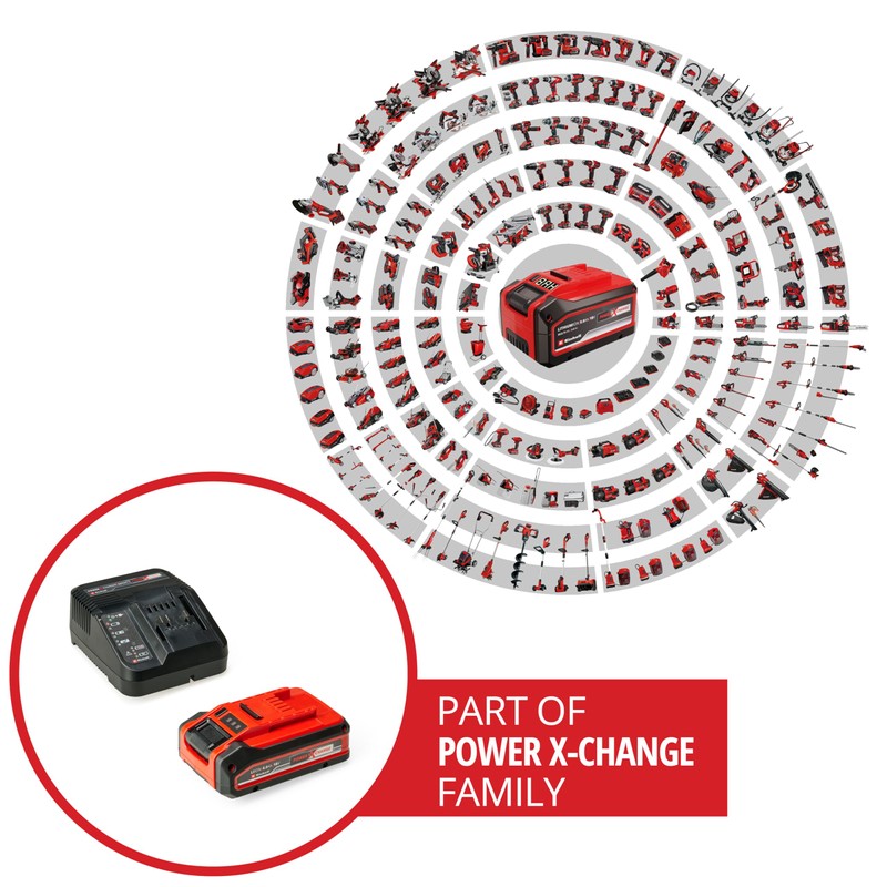 Original Einhell 4 Ah PLUS Power X-Change Starter Kit (1x