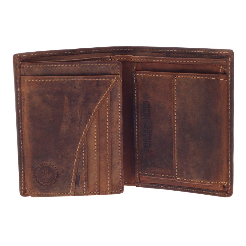 Green Burry Wallet 1701 Brown BROWN