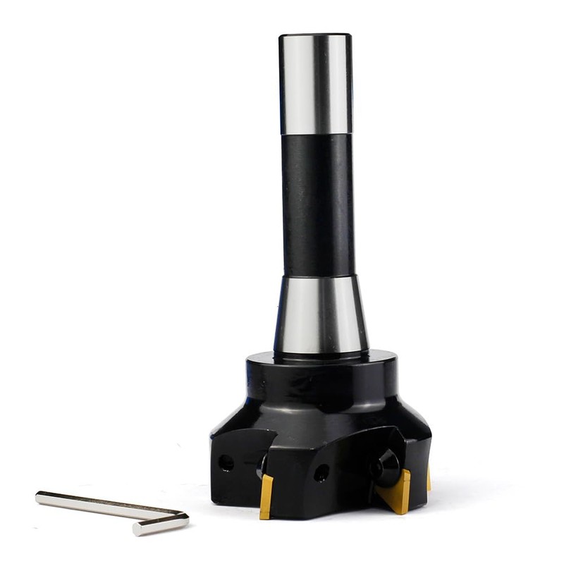 YUFUTOL Indexable End Mill with 5 Pcs TPCN32PDTR TPG32 Carbide