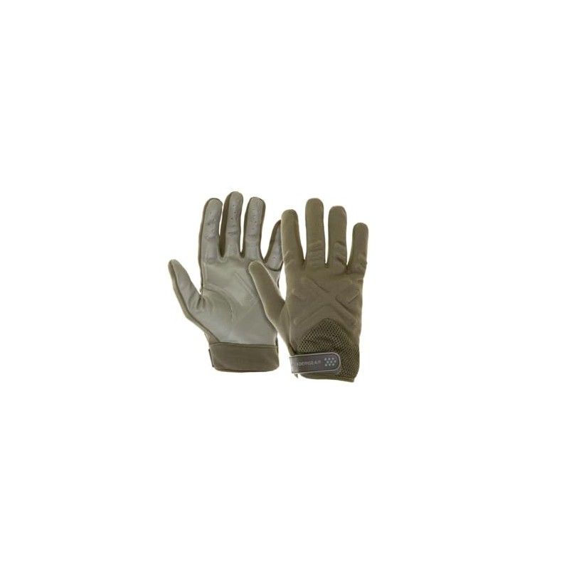 Invader Gear Shooting Gloves Olive Size XL, olive