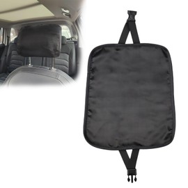 2 Pack Satin Car Headrest Cover Satin Headrest Protector for Hair Protection Hair-Saving Satin Headrest Cover for Frizz-Free Travels