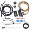1st_auto_parts For Universal 8 Circuit Universal Wire Harness Muscle Car