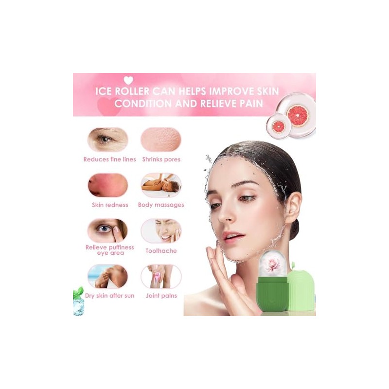 Kit de compresas frías para el rostro, ideal para tratamientos