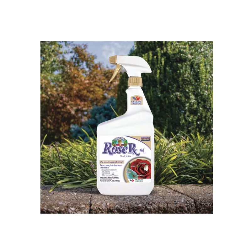 Captain Jack's Rose Rx 4-in-1 RTU 32oz Fungicide Insecticide Miticide