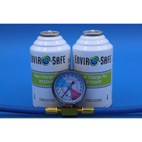 Enviro-Safe Refrigerants Refrigerant dye charge for R1234yf, UV dye, R-1234yf,