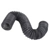 Flexible Aluminum Ducting Duct 1m Length with Clamp for Ventilation