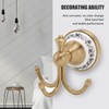 Wall Mounted Bathroom Coat Hook Beautiful Decorative Elegant Clothing Robe