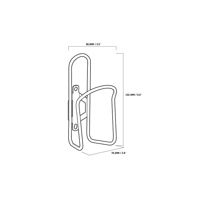 Blackburn Unisex Adult Competition Cage Bottlecage - Silver, One Size