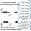 EAGWELL 20 Ft Storefront 40 Pieces RGB 5050 LED Light