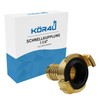 kör4u Quick Coupling 1 1/4 Inch for Hose, Hose Coupling