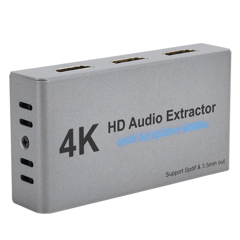 4k HDMI Audio Extractor HighDefinition with 1 Points 2 Converter