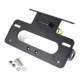 Mantt for Fender Eliminator Fit for Boulevard M90 M109R M109 M109Rs M1800Rs 2006-2020 2021 2022 with LED License Plate Light, Tail Tidy License Plate Holder Bracket