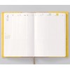 【1月はじまり】 SUNNY SCHEDULE BOOK weekly 2022 yellow