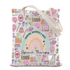 Speech Therapy Tote Bag Everyone Deserve A Voice Speech Therapy