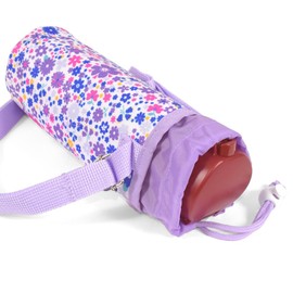 COLORFUL CANDY STYLE Pet Bottle Holder, PET, Flower Patterned Airy Shower (Lavender)