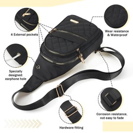 Clysee Mini Diaper Bag Backpack Small Crossbody Diaper Backpack Fanny Bag for Women Small Diaper Bag Portable Changing Pad Stroller Diaper Bag Water Resistant PU Leather