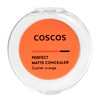 【COSCOS Perfect Matte Concealer Scarlet Orange】Multi Concealer Makeup, Blue Under-eye