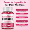 Magnesium Citrate Gummies, 400mg of Elemental Magnesium & 90mg Vitamin