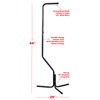 Pet Products Tubular Steel Hanging Bird Cage Stand with Metal