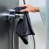 Erwin Müller Microfibre Cloth Pack of 2 Microfibre Grey Size