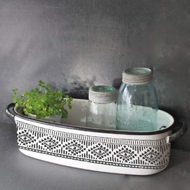 CrafTreat Border Stencils for Painting on Wood, Canvas, Paper, Fabric, Floor, Wall and Tile - Border XIV and XV - 2 Pieces - 3 x 12 Inches Each - Reusable DIY Art and Craft Stencils for Borders