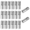 M METERXITY 20-Pack M10 x 30mm Slotted Cylindrical Pin Dowel,