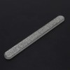 2pcs Professional Nail File, Reusable Double Sided Glass Nail Buffer,
