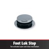 Keeney K863-50DSBN Bathtub Foot Lok Stop Replacement Cartridge, 3/8-Inch, Brushed