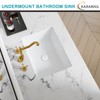 18 Inch Undermount Bathroom Sink Small Rectangle Undermount Sink White