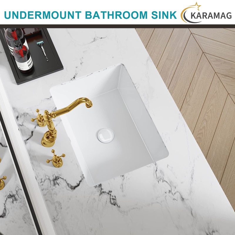 18 Inch Undermount Bathroom Sink Small Rectangle Undermount Sink White