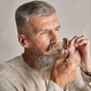Kent The Hand Made Comb for Beard and Moustache, Sawcut