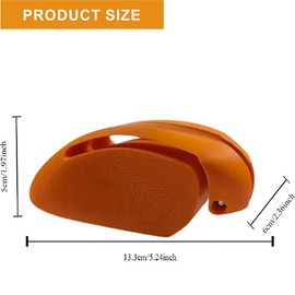 Mtxorvix Assistive Writing and Drawing Device - Pencil Grips & Pen Holder for Parkinson, Tremor, Arthritis, Weak Hand to Improve Writing Stability - Parkinson Aids for Living (orange)