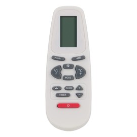 AULCMEET YK(R)-C/01E Replacement Remote Control Compatible with Aux Air Conditioner 433 MHz ASW-H12A4/EJ-2 ASW-H09A4/EJ-2 ASW-H18A4/EJ-2 AC Air Conditione