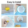 Andiker Hamster Running Wheel, Noise-Free Jogging Sports Toy Hamster Cage