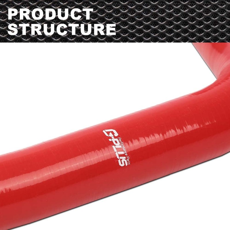 CRODESSIGN Upper Lower Radiator Coolant Hose Compatible with Chevy Silverado